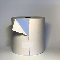 Rouleaux Velin 76X70X12 mm pressing bleu